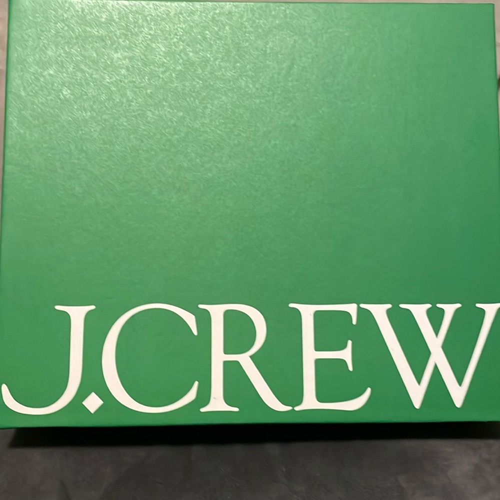 NIB jcrew leopard calfskin boots